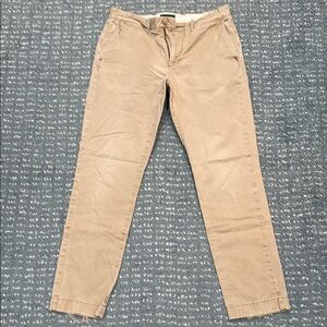 J. Crew Men's Tan Chinos